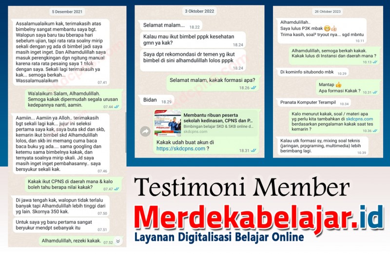 Testimoni Member Merdekabelajar.id