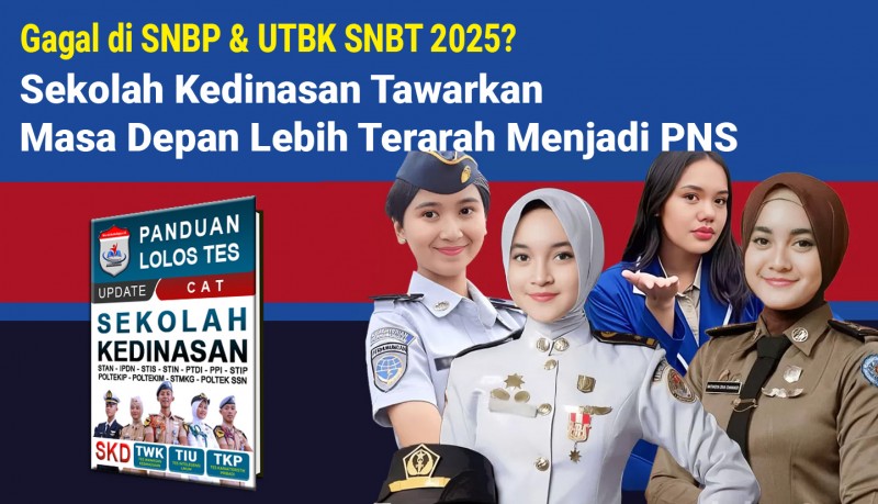 Gagal di SNBP & UTBK SNBT 2025? Sekolah Kedinasan Tawarkan Masa Depan Lebih Terarah Menjadi PNS